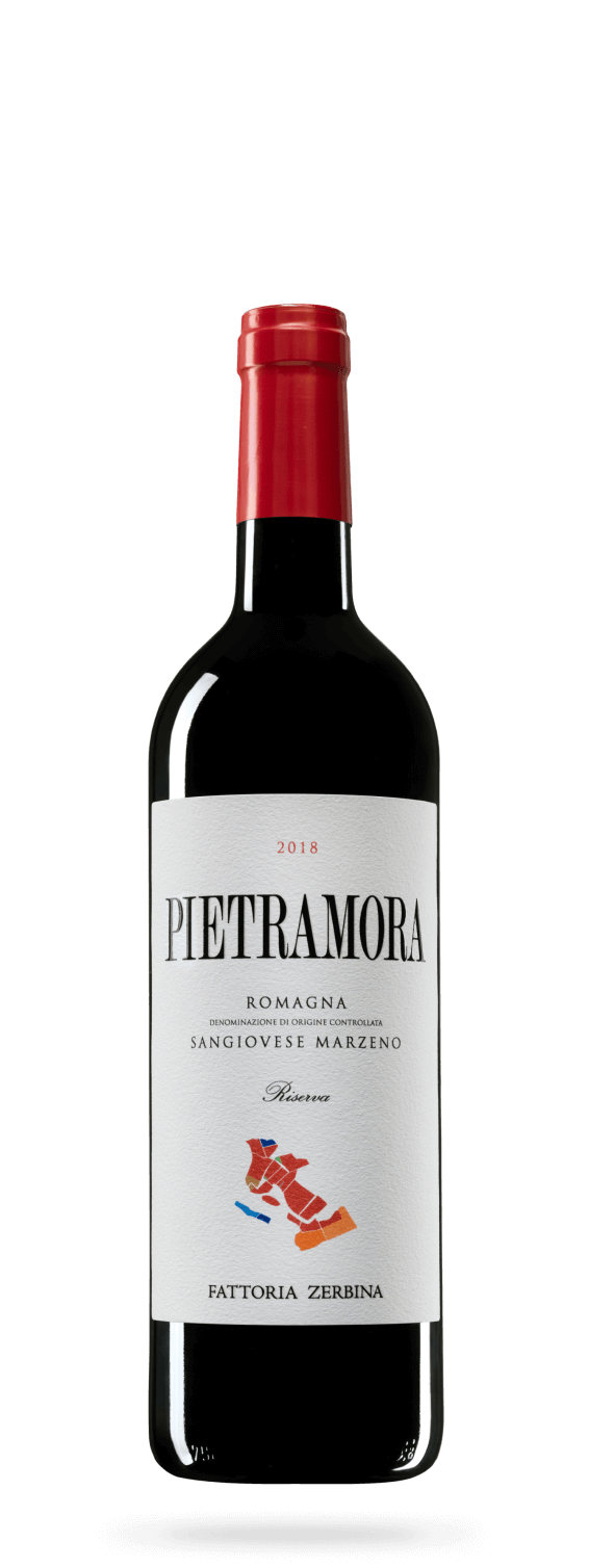 “Pietramora” Sangiovese di Romagna Superiore Riserva DOC 2019 750ML - Fattoria Zerbina