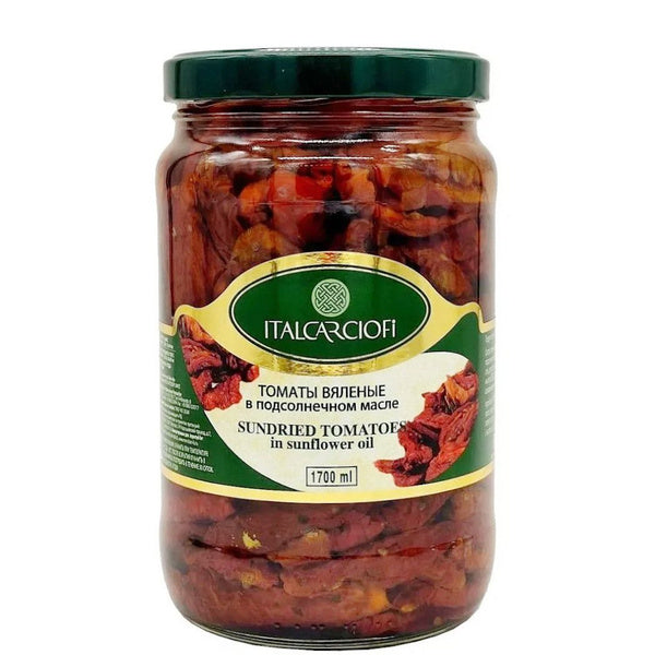 Sundried Tomatoes in Sunflower Oil 1700ml - Italcarciofi