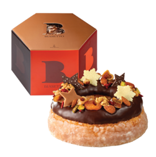 Gourmet Christmas Crown Panettone 800g - Biasetto