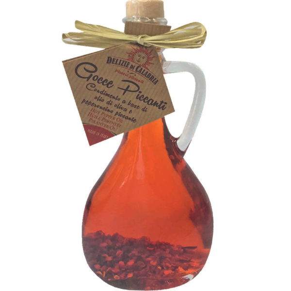 Spicy Olive Oil with Chilli 100ml - Delizie di Calabria Delizie di Calabria - Preserved Vegetables @Mercato Gourmet | Your Italian Gourmet Supermarket
