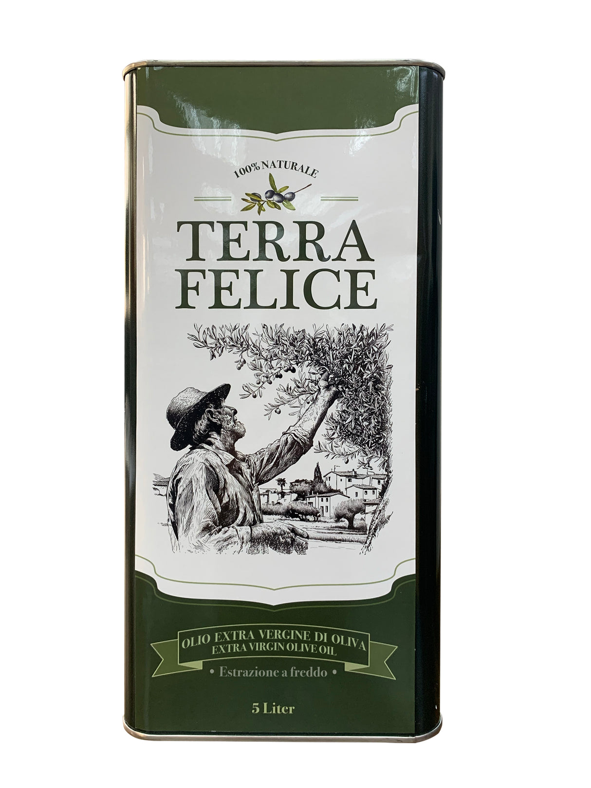 Terra Felice Italian Extra Virgin Olive Oil 5L in Tin - Stilla