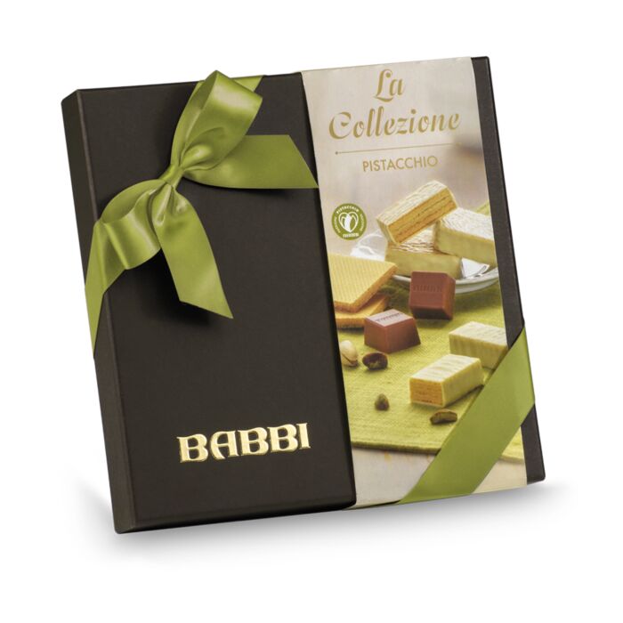 The Pistachio Collection Mixed Wafers 227g - Babbi Babbi - Wafer @Mercato Gourmet | Your Italian Gourmet Supermarket
