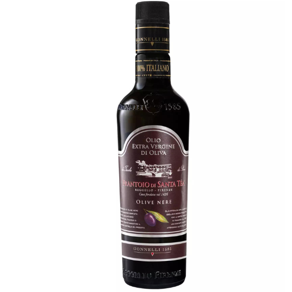 Extra Virgin Olive Oil Made with Black Olives 250ml - Gonnelli Gonnelli - Oil @Mercato Gourmet | Your Italian Gourmet Supermarket