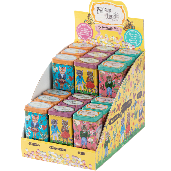 Pastilles with Mixed Flavoures in Tin 45g - Leone Mercato Gourmet - Confectionery @Mercato Gourmet | Your Italian Gourmet Supermarket