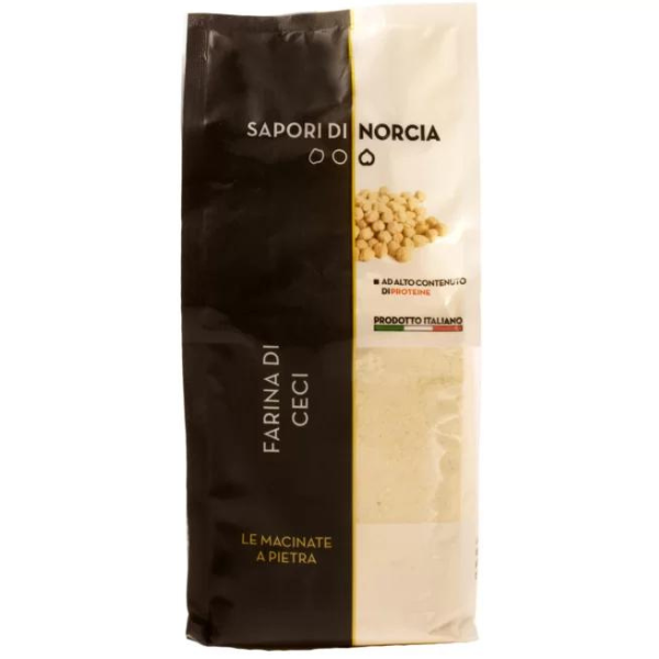 Chick Peas Flour 500g Mercato Gourmet - Flour & Yeast @Mercato Gourmet | Your Italian Gourmet Supermarket