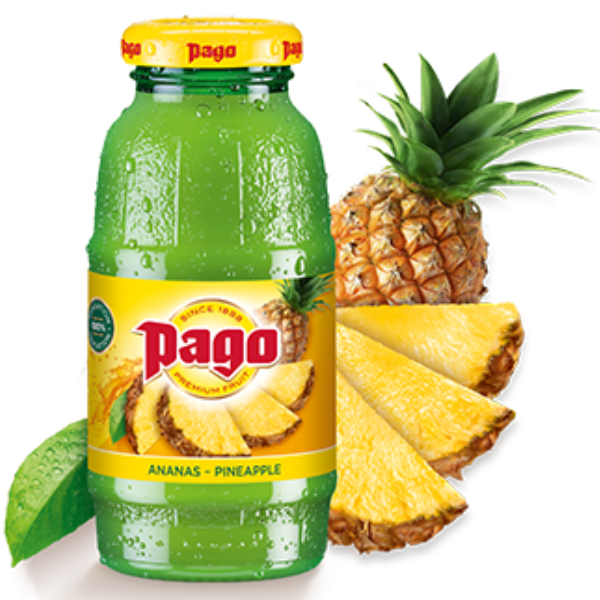 Pineapple Juice 200ml - Pago Mercato Gourmet - Juice @Mercato Gourmet | Your Italian Gourmet Supermarket