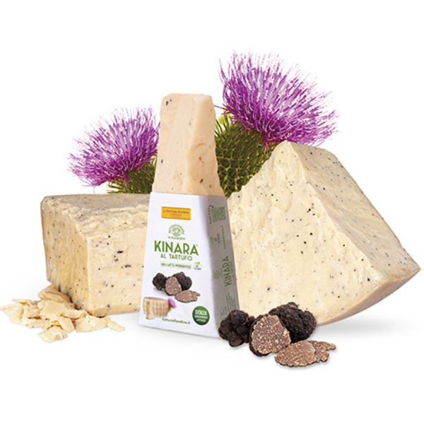 Vegetarian Truffle Kinara Cheese 200g (±10%) - Le Fattorie Fiandino Le Fattorie Fiandino - Hard Cheese @Mercato Gourmet | Your Italian Gourmet Supermarket
