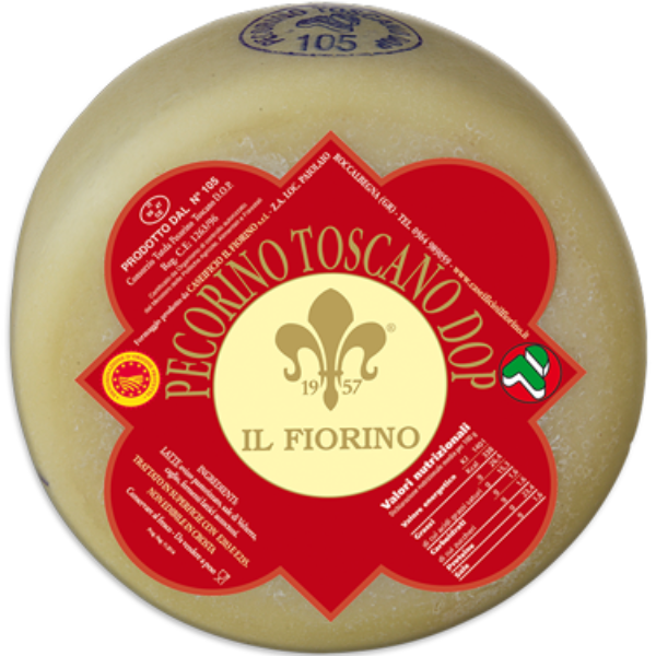 Il Fiorino Pecorino Toscano DOP 200g (±10%) Mercato Gourmet - Hard Cheese @Mercato Gourmet | Your Italian Gourmet Supermarket