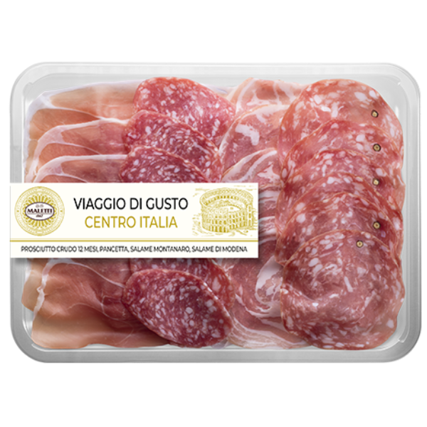 Sliced Assorted Cold Cuts 140g - Maletti