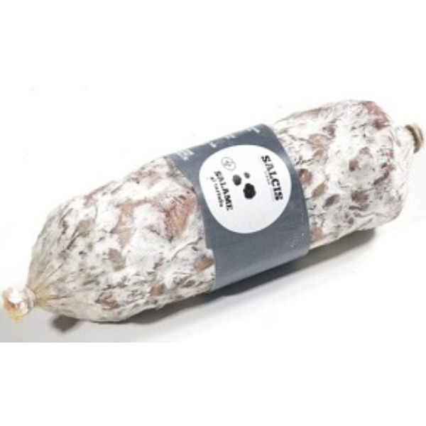 Whole Mini Salame Truffle 200g (±10%) - Salcis Salcis - Cold-Cut @Mercato Gourmet | Your Italian Gourmet Supermarket