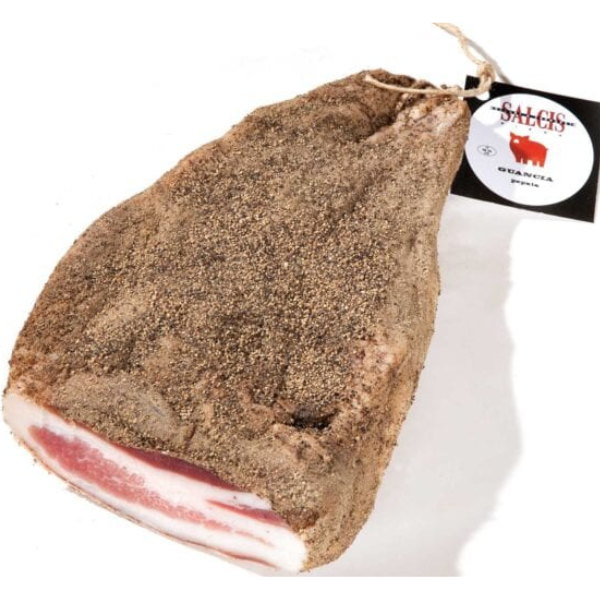 Guanciale with Black Pepper 200g Mercato Gourmet - Cold-Cut @Mercato Gourmet | Your Italian Gourmet Supermarket
