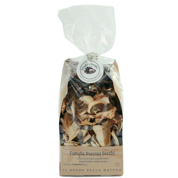 Dried Porcini Mushroon 100g - Borgolab Mercato Gourmet - Truffle & Mushrooms @Mercato Gourmet | Your Italian Gourmet Supermarket