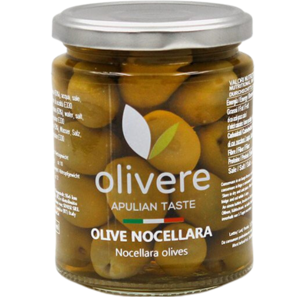 Olives Nocellara with Stone in Brine - Sinisi Sinisi - Preserved Vegetables @Mercato Gourmet | Your Italian Gourmet Supermarket