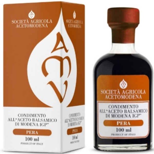 Balsamic Vinegar of Modena IGP 100ml - Pear Aceto Modena - Vinegar @Mercato Gourmet | Your Italian Gourmet Supermarket