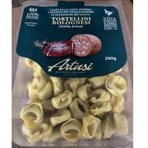 Artusi Fresh Tortellini with Meat 250g Pastificio Artusi - Fresh Pasta @Mercato Gourmet | Your Italian Gourmet Supermarket