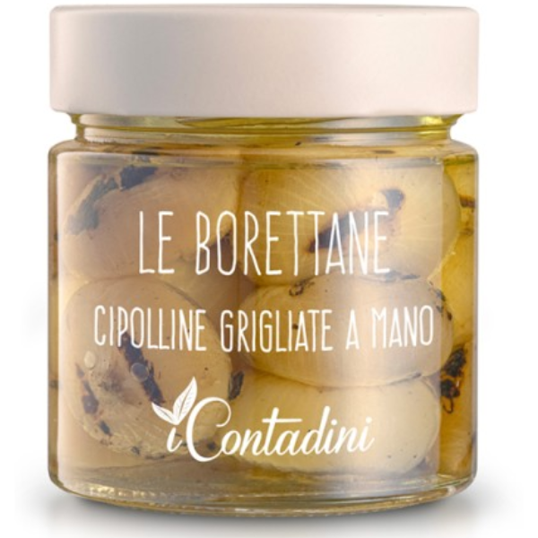 Chargrilled Borettane Onions 230g - I Contadini I Contadini - Preserved Vegetables @Mercato Gourmet | Your Italian Gourmet Supermarket