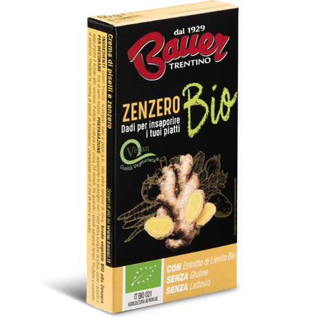 Organic Ginger Stock in Cubes 60g - Bauer Bauer - Broth & Stock @Mercato Gourmet | Your Italian Gourmet Supermarket