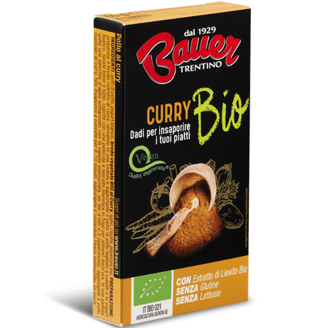 Organic Curry Stock in Cubes 60g - Bauer Bauer - Broth & Stock @Mercato Gourmet | Your Italian Gourmet Supermarket