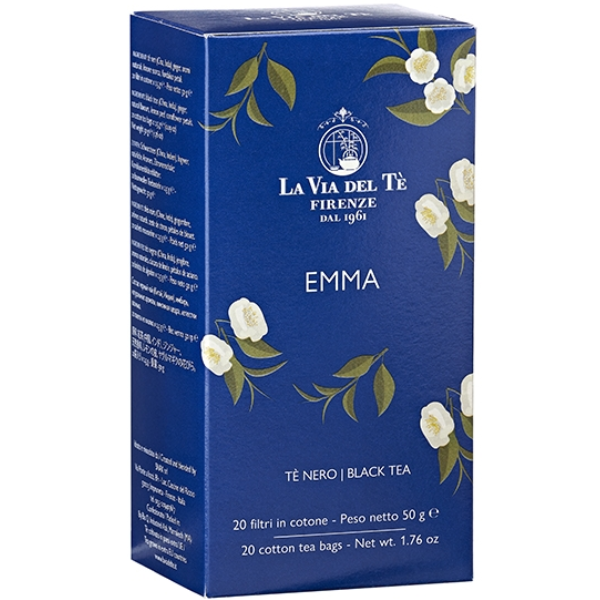 Emma Black Tea 50g (in 20 Tea Bags) - La Via del Tè