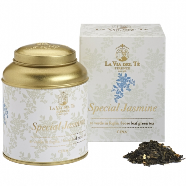 Special Jasmine Tea in Tin 100g - La Via del Tè
