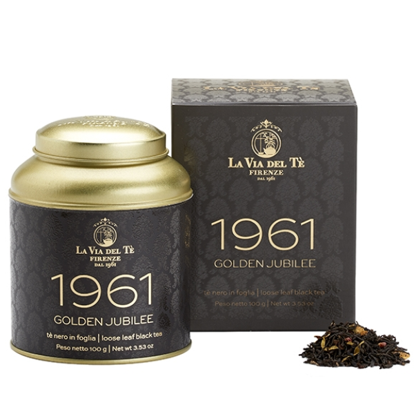 1961 Golden Jubilee Tea in Tin 100g - La Via del Tè