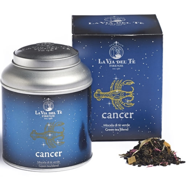 Cancer (Horoscope) Tea in Tin 100g - La Via del Tè La Via del Tè - Coffee & Tea 100g @Mercato Gourmet | Your Italian Gourmet Supermarket