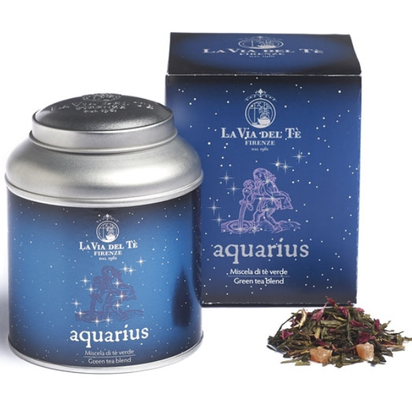 Aquarius Tea in Tin 100g - La Via del Tè La Via del Tè - Coffee & Tea 100g @Mercato Gourmet | Your Italian Gourmet Supermarket