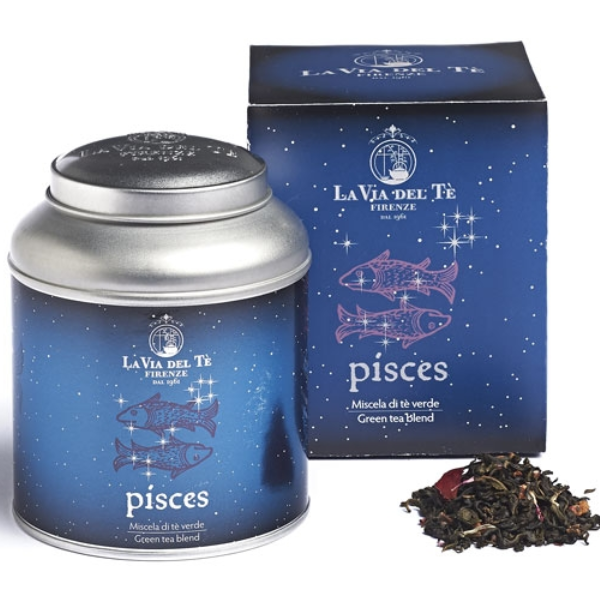 Pisces Tea in Tin 100g - La Via del Tè La Via del Tè - Coffee & Tea 100g @Mercato Gourmet | Your Italian Gourmet Supermarket