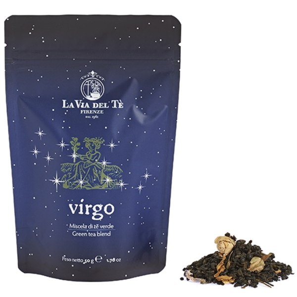 Virgo Tea Doypack 50g - La Via del Tè La Via del Tè - Coffee & Tea @Mercato Gourmet | Your Italian Gourmet Supermarket