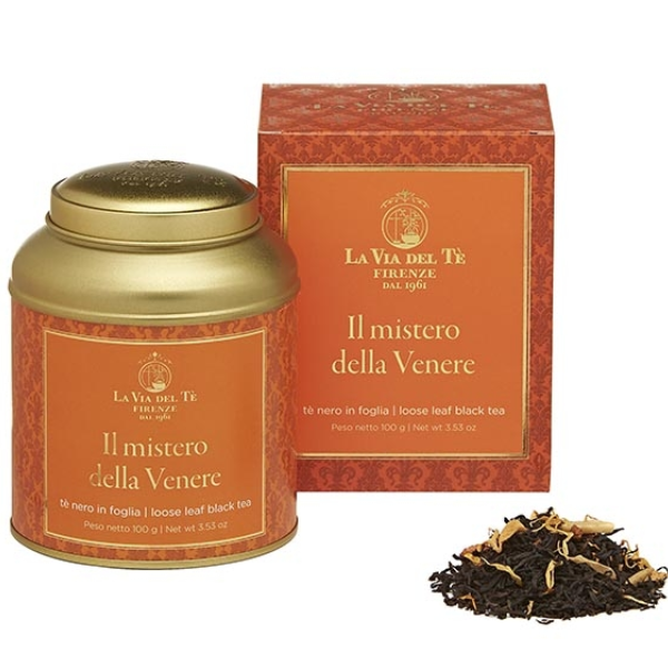 il Mistero Della Venere Black Tea in Tin 100g - La Via del Tè