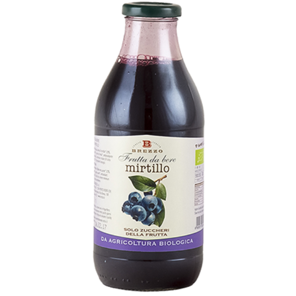 Organic Blueberry Juice 750ml - Brezzo Brezzo - Juice 750ml @Mercato Gourmet | Your Italian Gourmet Supermarket