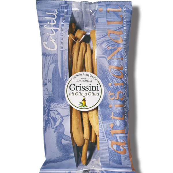 Classic Grissini with Olive Oil 200g - Crifill Crifill - Bread 200g @Mercato Gourmet | Your Italian Gourmet Supermarket