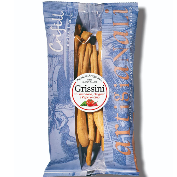 Grissini with Tomato & Oregano - Crifill Crifill - Bread @Mercato Gourmet | Your Italian Gourmet Supermarket