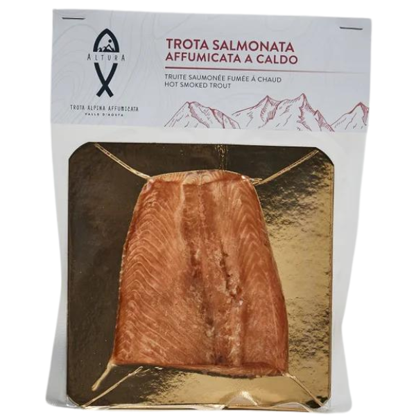 "Hot-Smoked" Salmon Trout Piece 100g