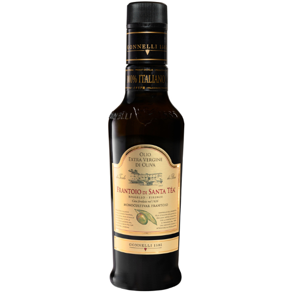 Organic Cultivar Frantoio Extra Virgin Olive Oil 250ml - Gonnelli