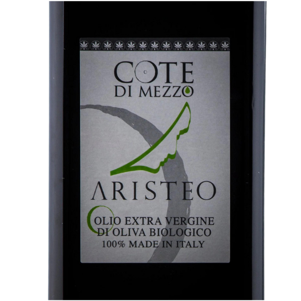 Organic Aristeo Extra Virgin Olive Oil 3L - Cote di Mezzo