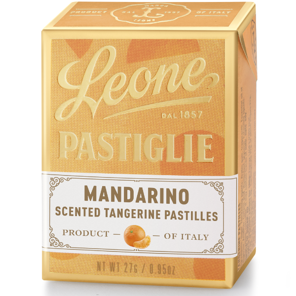 Tangerine Pastilles 27g - Leone Leone - Confectionery @Mercato Gourmet | Your Italian Gourmet Supermarket