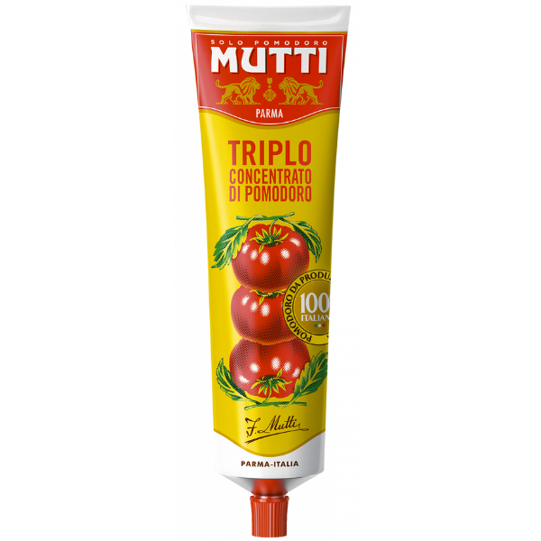 Tomato Paste (Triple Concentrated) 185g - Mutti Mutti - Tomato & Sauces @Mercato Gourmet | Your Italian Gourmet Supermarket