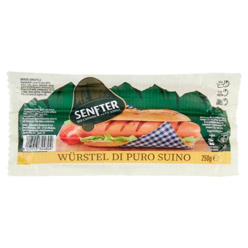 Maxi Wurstel (Pure Pork Large Sausage) 250g - Senfter