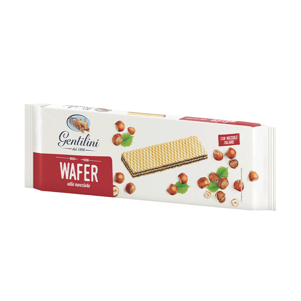 Wafer With Hazelnut cream 175g - Gentilini Gentilini - Wafer @Mercato Gourmet | Your Italian Gourmet Supermarket
