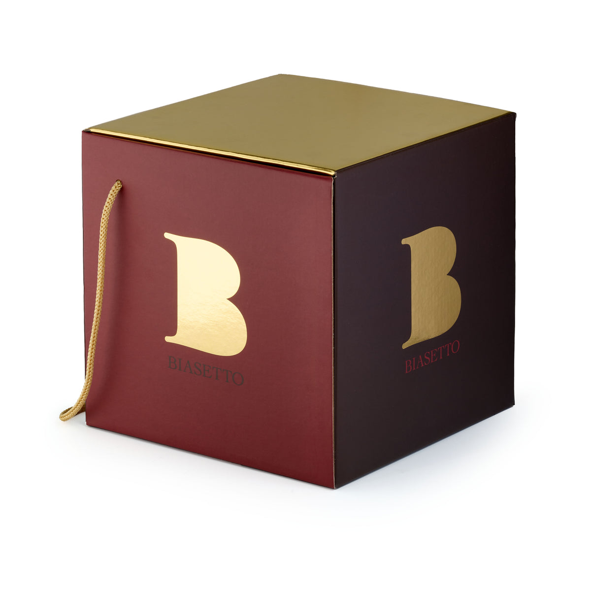 Hazelnuts & Gianduia Chocolate Panettone 500g - Biasetto