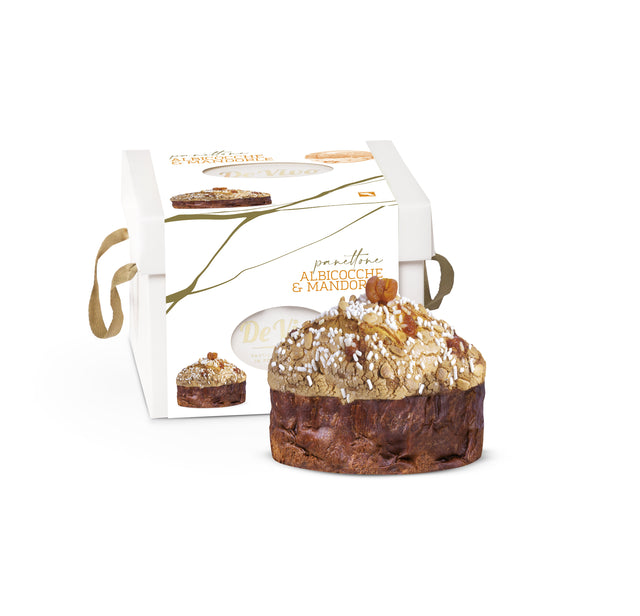 Apricot and Almond Panettone 750g - De Vivo
