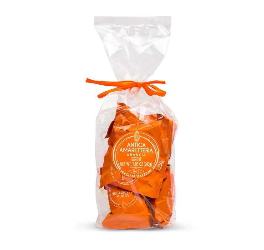 Soft Candied Orange Amaretti 200g - D. Barbero