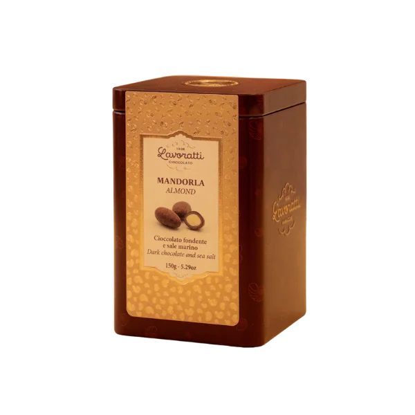 Dark Chocolate Toasted Almonds Dragées 150g - Lavoratti