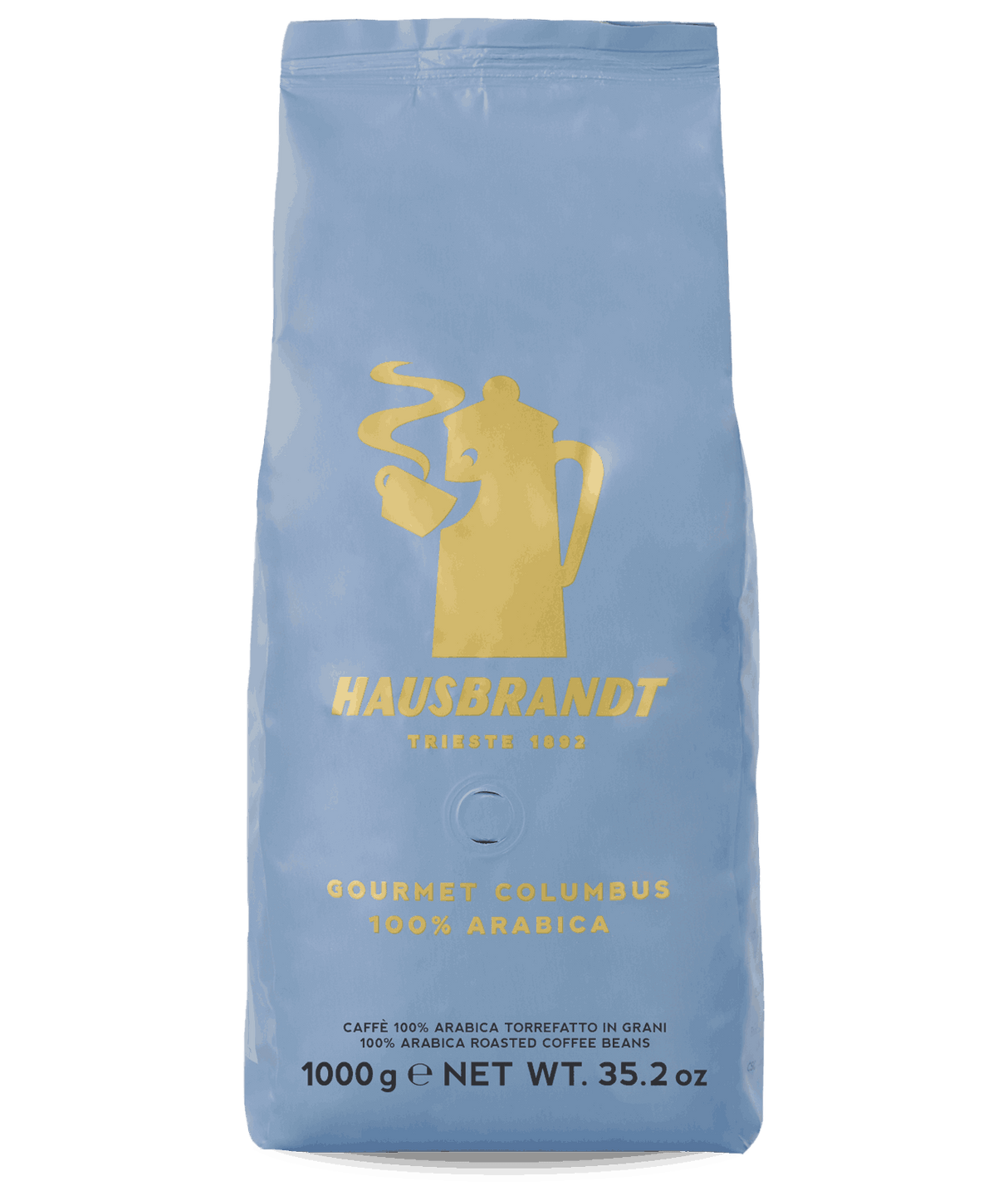 Gourmet Columbus 100% Arabica Coffee Beans 1kg - Hausbrandt
