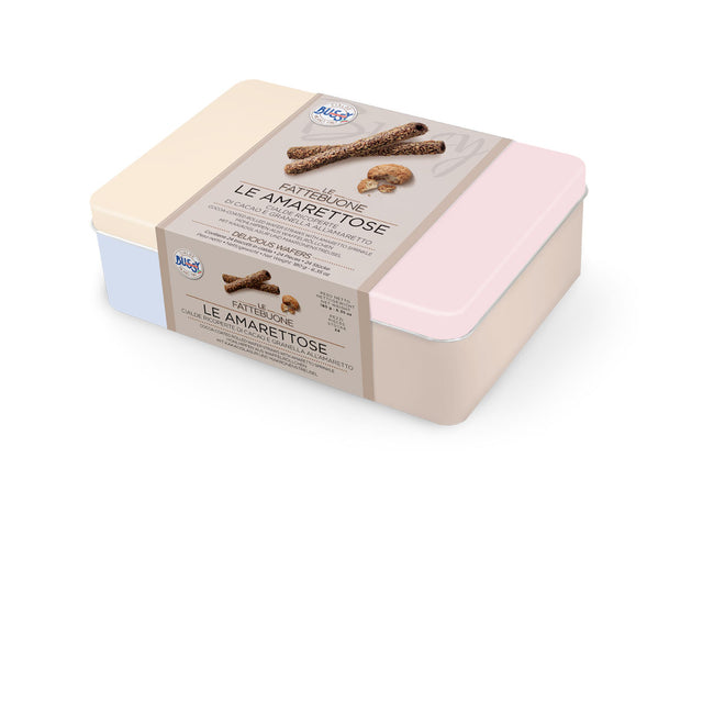 ROLLED WAFERS STRAW 240G - Bussy Bussy - Wafer HAZELNUT-COCOA CREAM @Mercato Gourmet | Your Italian Gourmet Supermarket