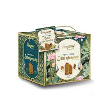 Dubai Style Chocolate Panettone with Pistachio and Kataify 800g - Vergani