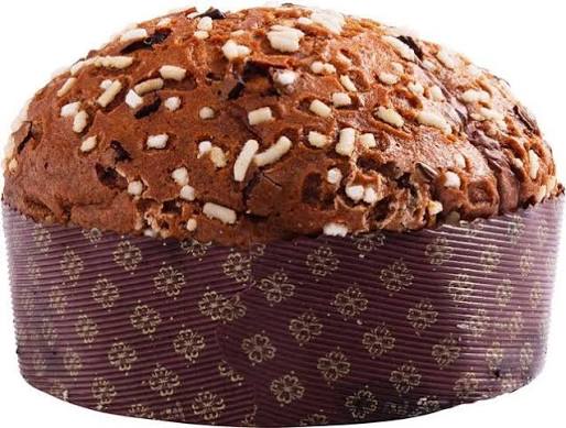 Panettone with Chocolate Drops Topped Icing 500g - Fiasconaro