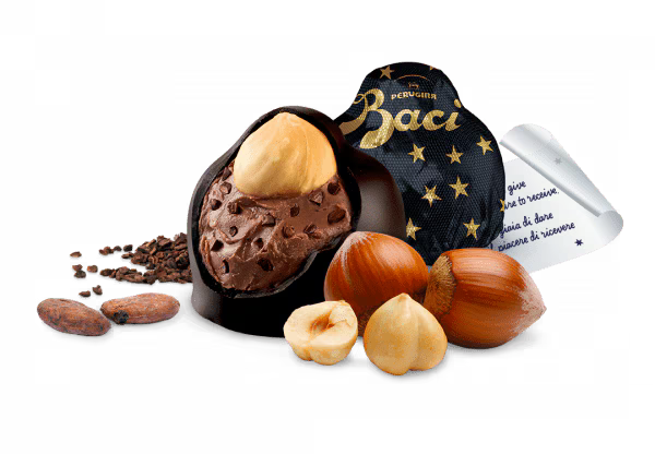 Extra Dark 70% Chocolate Praline with Hazelnuts 175g - Baci Perugina