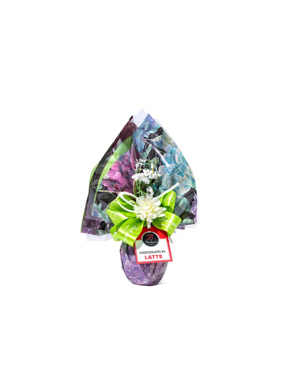 Liberty Luxury Wrapped Dark Chocolate Egg 100g - Bodrato